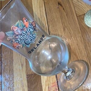 Rainforest Cafe Orlando Disney Animal Kingdom souvenir cup.